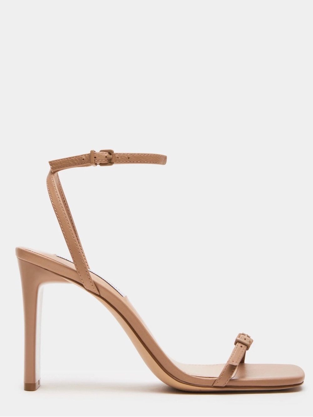 Steve Madden 7M Tan Leather Strap Heels